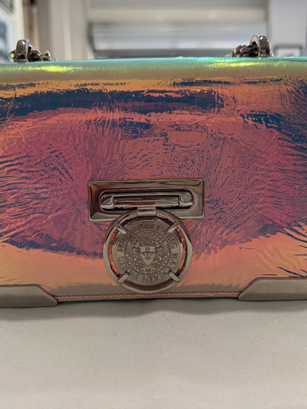 Balmain Holographic Shoulder Bag